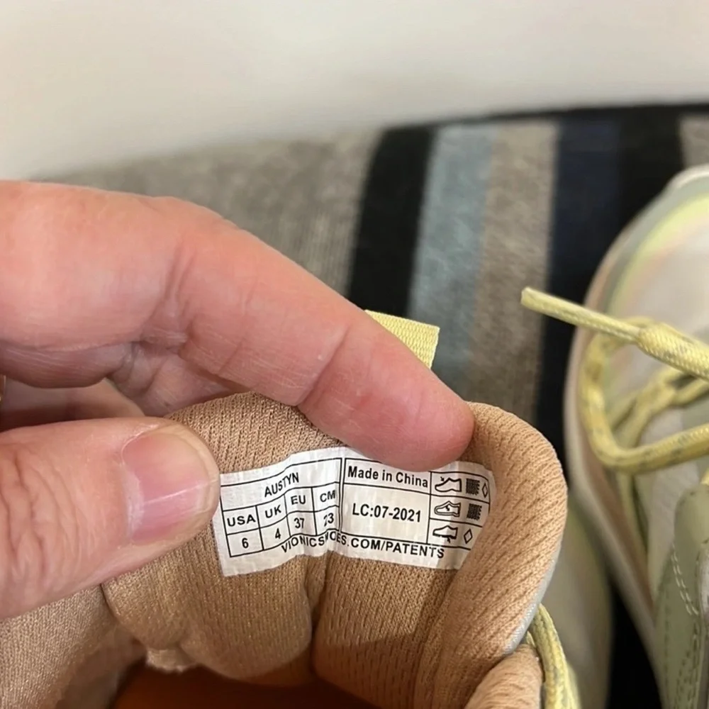 Vionic Austyn Women's Athletic Walking Comfort Sneaker Multicolored Size 6 - Picture 5 of 6